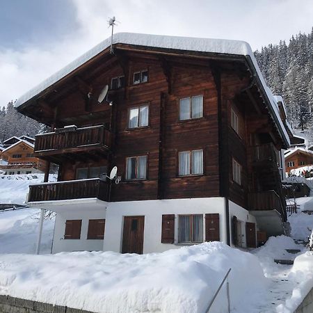 Ferienwohnung Im Chalet Boubou Wiler Экстерьер фото